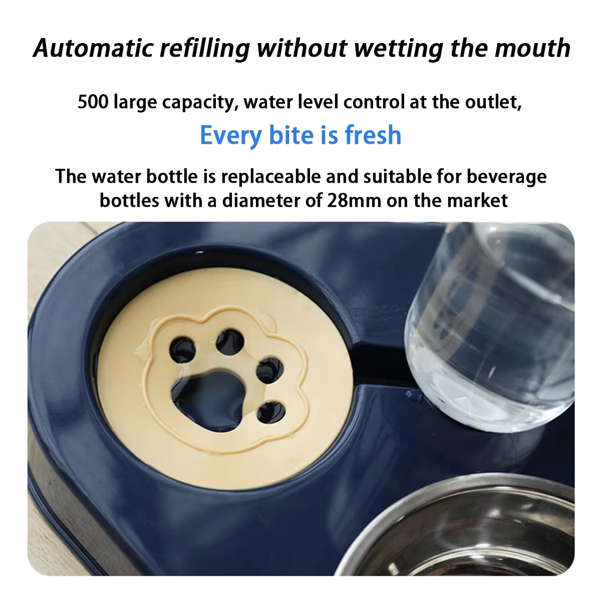 PawMate DuoFlow Feeder – Spill-Free Feeding & Hydration Station for Pets