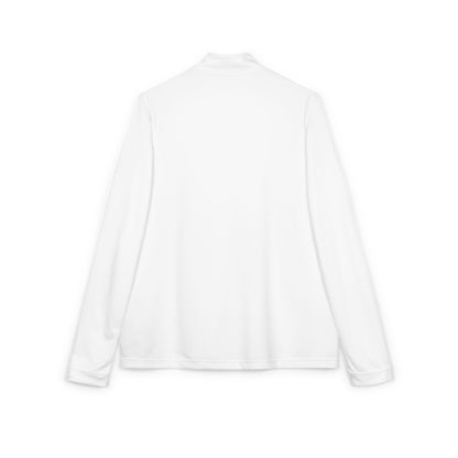 Embroidered Adidas Quarter-Zip Pullover — Lightweight Athletic Layer